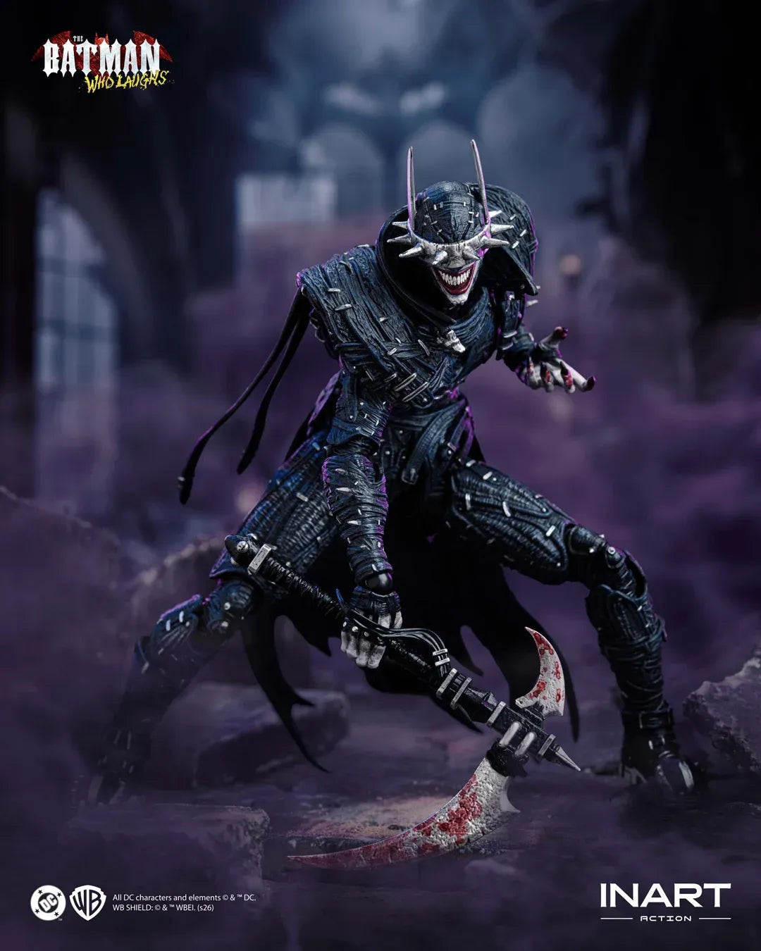 Queen Studios - INART Action - Dark Nights: Metal - The Batman Who Laughs - 1/12 Scale (18 cm) Action Figure