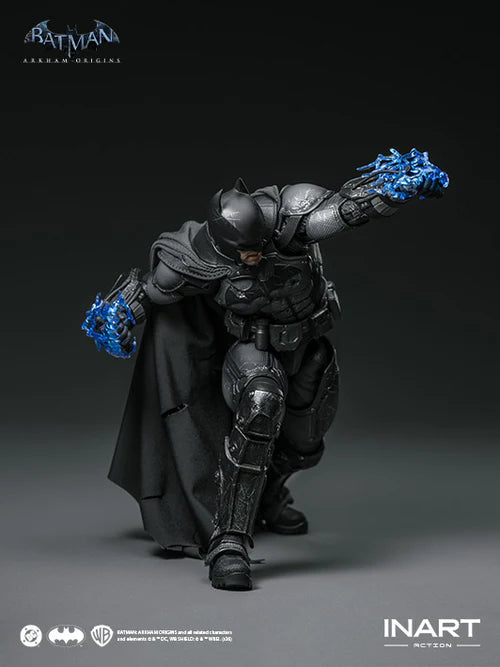 Queen Studios - INART Action - Batman: Arkham Origins - Batman (Battle Damaged Version) - 1/12 Scale (18 cm) Action Figure