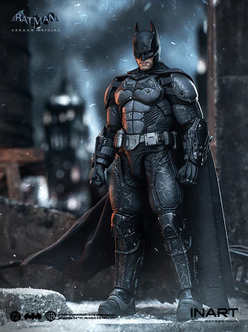 Queen Studios - INART Action - Batman: Arkham Origins - Batman (Battle Damaged Version) - 1/12 Scale (18 cm) Action Figure
