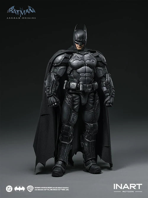 Queen Studios - INART Action - Batman: Arkham Origins - Batman (Battle Damaged Version) - 1/12 Scale (18 cm) Action Figure