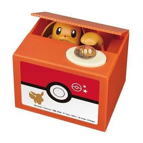 Shine - Pokémon - Eevee - Piggy Bank (Import from Japan)