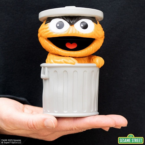 Super7 - FUN! FUN! - Sesame Street - Oscar the Grouch (Orange, Wave 01) - 18 cm Vinyl Action Figure