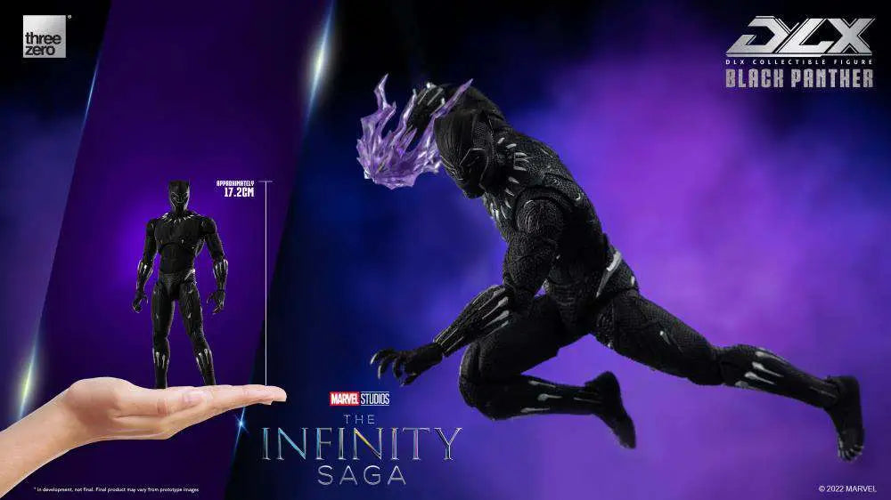 Threezero - DLX - Marvel - Infinity Saga - Black Panther - 16,5 cm Actionfigur