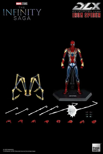 Threezero - DLX - Marvel - Infinity Saga Iron Spider - 16.5 cm Action Figure