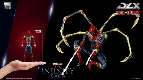 Threezero - DLX - Marvel - Infinity Saga Iron Spider - 16.5 cm Action Figure