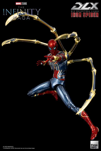 Threezero - DLX - Marvel - Infinity Saga Iron Spider - 16.5 cm Action Figure