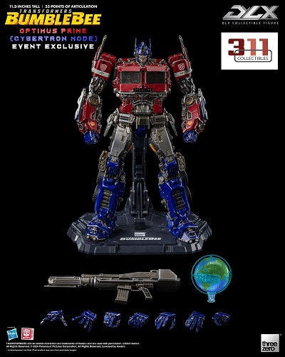 Threezero - Transformers: Bumblebee - DLX - Optimus Prime (Cybertron Mode) - 28 cm Action Figure (Convention Exclusive)
