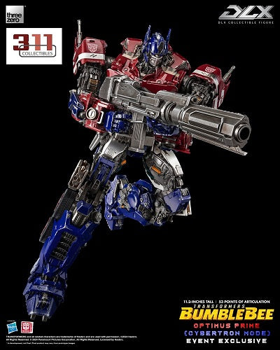 Threezero - Transformers: Bumblebee - DLX - Optimus Prime (Cybertron-Modus) - 28 cm Actionfigur (Convention-Exklusiv)