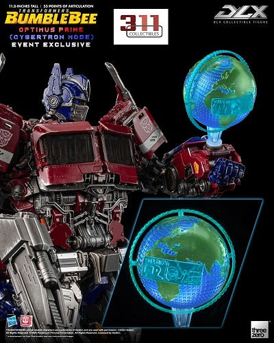 Threezero - Transformers: Bumblebee - DLX - Optimus Prime (Cybertron-Modus) - 28 cm Actionfigur (Convention-Exklusiv)