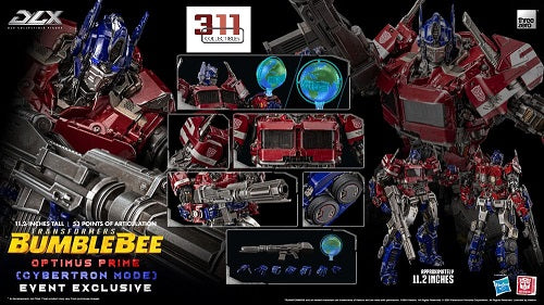Threezero - Transformers: Bumblebee - DLX - Optimus Prime (Cybertron-Modus) - 28 cm Actionfigur (Convention-Exklusiv)