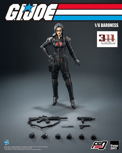 Threezero - G.I. Joe - FigZero - Baroness - (30 cm, 1/6) Action Figure