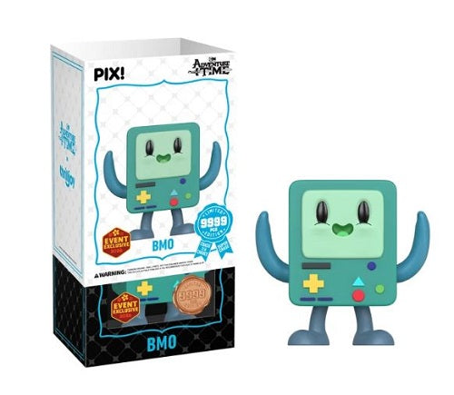 Thrilljoy - PIX! - Adventure Time - BMO (9999pcs, Geopende Hero (Common) Variant) - 10 cm Collectible Figure
