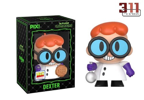 Thrilljoy - PIX! - Dexters Laboratory - Dexter - 10 cm Collectible Figure (UCC Exclusive, 6000pcs, Geopende Hero (Common) Variant)