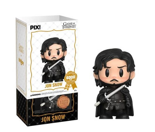 Thrilljoy - PIX! - Game of Thrones - Jon Snow (6000pcs, Geopende Hero (Common) Variant) - 10 cm Collectible Figure