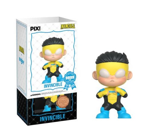 Thrilljoy - PIX! - Invincible - Invincible (9999pcs, Geopende Hero (Common) Variant) - 10 cm Collectible Figure