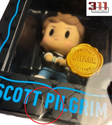Thrilljoy - PIX! - Scott Pilgrim - Scott Pilgrim - 10 cm Collectible Figure (833pcs, Geopende Chase (1/6) Variant, DMG)