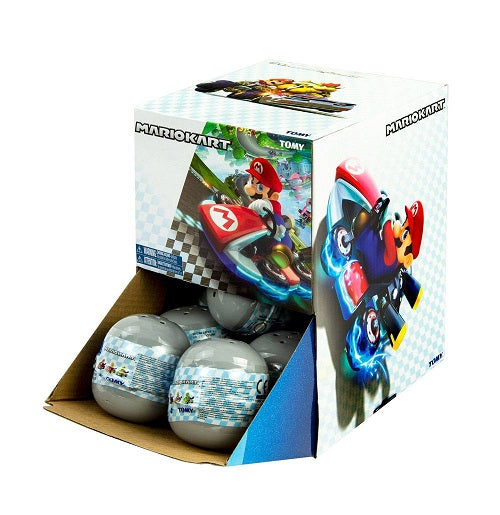 Tomy - Mario Kart Mystery - Mario Kart Pull Back Cars Mystery Pack (1pc) - Mini Vehicle