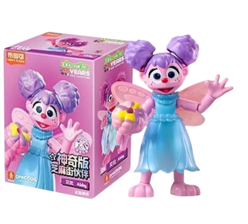Blokees - Sesame Street - PreCool Series 1 - Kunststoffmodellbausatz 12-15cm (Selbstbau, kein Kleber erforderlich)