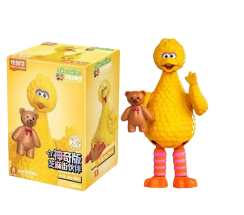 Blokees - Sesame Street - PreCool Series 1 - Kunststoffmodellbausatz 12-15cm (Selbstbau, kein Kleber erforderlich)