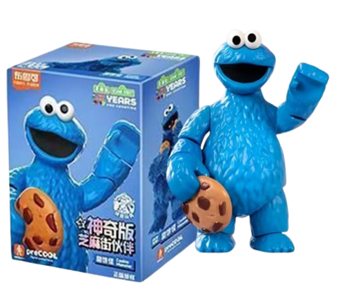 Blokees - Sesame Street - PreCool Series 1 - Kunststoffmodellbausatz 12-15cm (Selbstbau, kein Kleber erforderlich)
