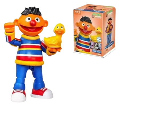 Blokees - Sesame Street - PreCool Series 2 - Plastic Model Kit 12-15cm (self-build, geen lijm nodig)