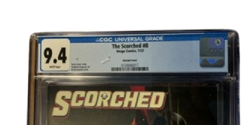 CGC - Universal Grade - Image Comics - The Scorched #8 (07/2022, 9.4) - Graded Comic Book