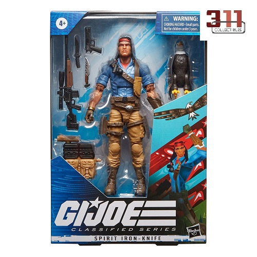 Hasbro – GI Joe – Classified Series – Spirit Iron-Knife (#36) – 6-Zoll-Actionfigur