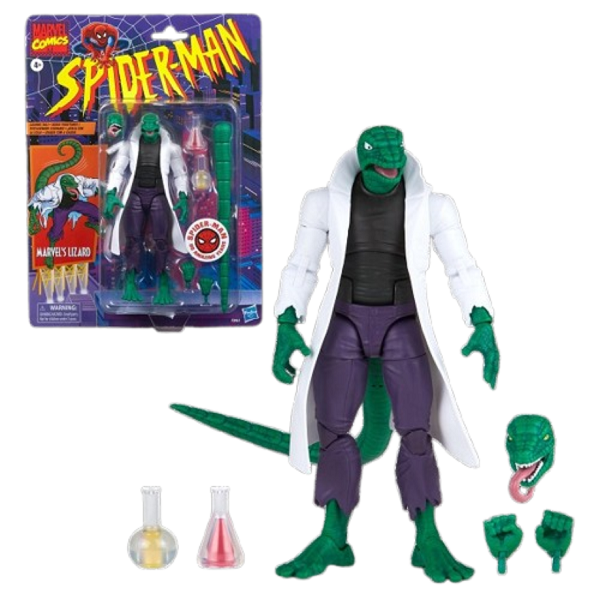 Hasbro - Marvel Legends - Retro Collection - Spider-Man: The Animated Series - Lizzard (2026, reissue) - 6” Action Figure