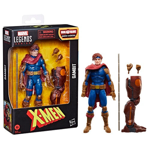 Hasbro - Marvel Legends - X-Men - Gambit (Nemesis BAF Wave) - 6” Action Figure