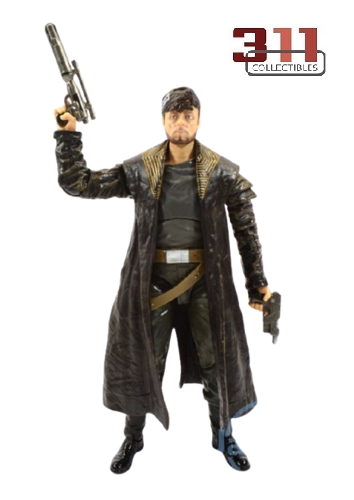 Hasbro – Star Wars – Black Series – Das Erwachen der Macht 2015–2018 – DJ (Canto Bight) #57 (Einzelfigur, ohne Verpackung) – 15 cm große Actionfigur