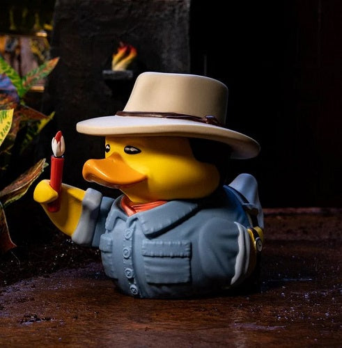 Numskull - TUBBZ - Jurassic Park - Dr. Alan Grant #3 (Boxed Edition) - 10 cm Collectible Duck