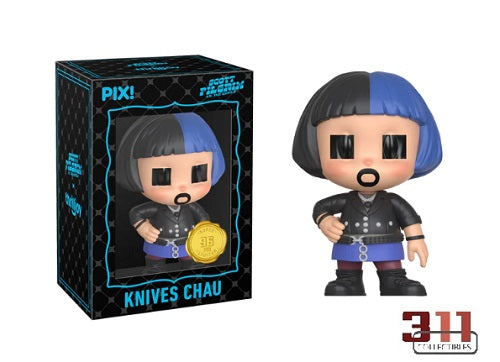 Thrilljoy - PIX! - Scott Pilgrim - Knives Chau - 10 cm Sammelfigur (96 Stück, geöffnete Super Chase Variante)