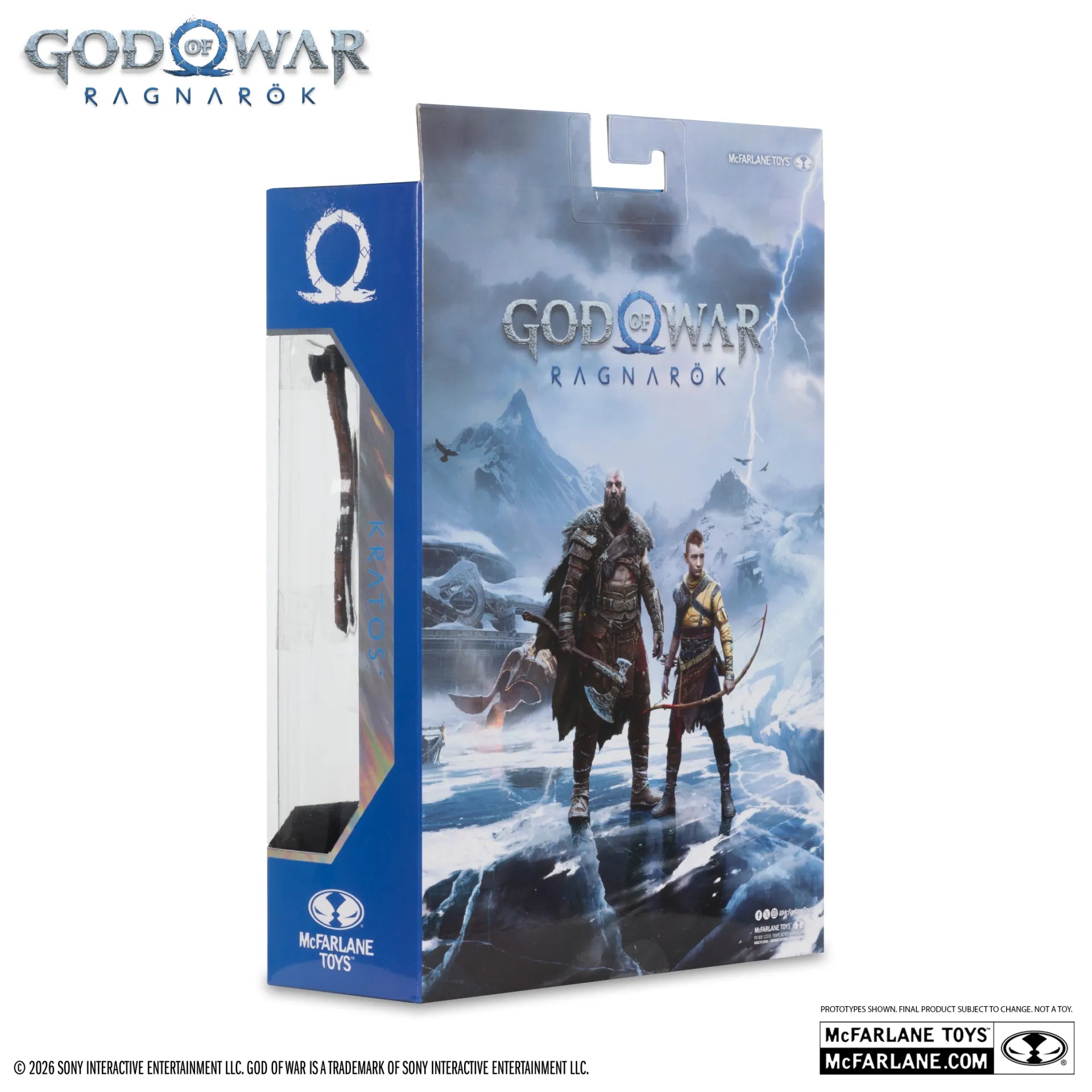 McFarlane Toys - Gaming Edition - God of War: Ragnarok - Kratos - 18 cm Action Figure