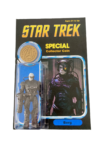 Cantina Customs - Star Trek - Special Collectors Coin - Borg (/w Galactic Federation Gold Coin) (1/1)