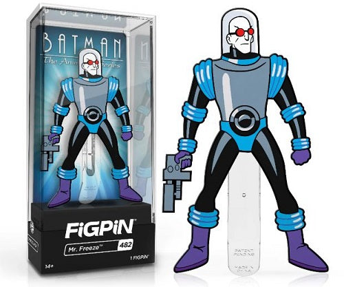 Figpin - Batman - The Animated Series - Mr. Freeze 482 - Collectible Pin with Premium Display Case