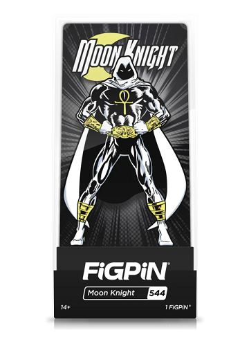 FigPin - Marvel - Moon Knight #544 - Pin's de collection avec coffret de présentation premium (édition limitée à 2000 exemplaires)