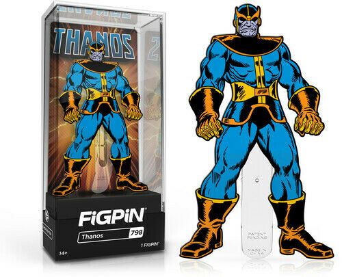 FigPin - Marvel - Thanos #798 - Collectible Pin with Premium Display Case (Limited to 3000)