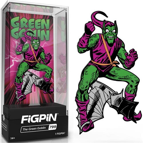 FigPin - Marvel - The Green Goblin #799 - Collectible Pin with Premium Display Case (Limited to 3000)