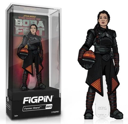 FigPin - Star Wars - The Book of Boba Fett - Fennec Shand #860 - Collectible Pin with Premium Display Case