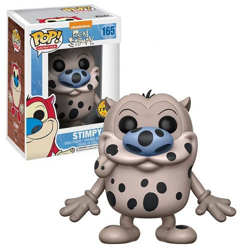 Funko - POP! - Animation - Ren and Stimpy - Stimpy #165 (Chase) - Vinyl Figure