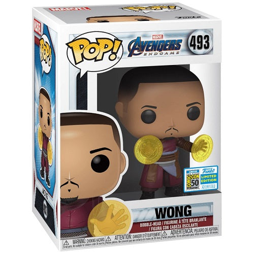 Funko - POP! - Marvel - Avengers: Endgame - Wong #493 (SDCC 50 International Funko Limited Edition) - Vinyl Figure