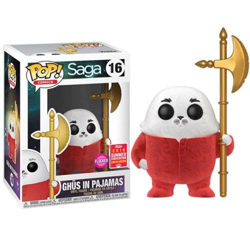 Funko - POP! - Comics - Saga - Ghüs in Pajamas #16 (Summer Convention, Flocked) - Vinyl Figure