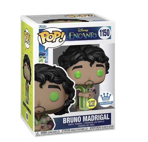 Funko POP! - Disney - Encanto - Bruno Madrigal 1150 (Glows in the Dark) (Funko-shop.com Exclusive)