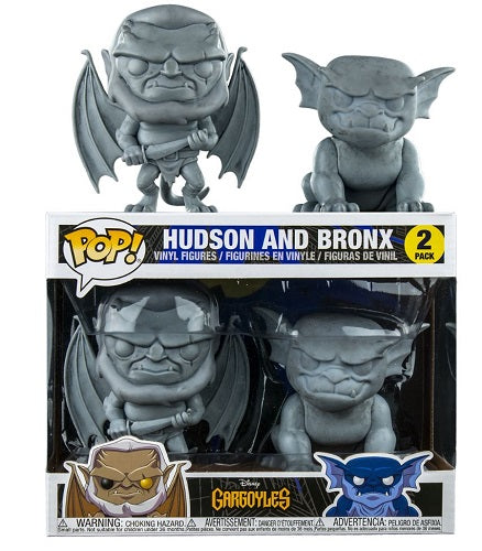 Funko POP! - Disney - Gargoyles - Hudson & Bronx (Stone Form) (2-Pack) (FYE Exclusive) - Vinyl Figure