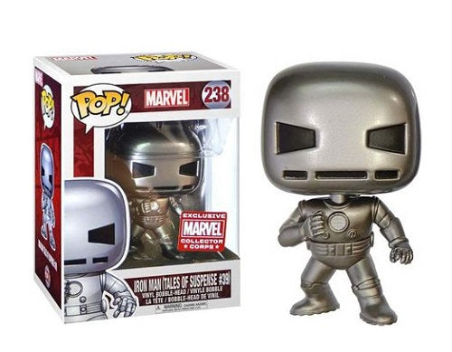 Funko - POP! - Marvel - Iron Man #238 (Tales of Suspense #39) (Exclusivité Marvel Collector Corps) - Figurine en vinyle
