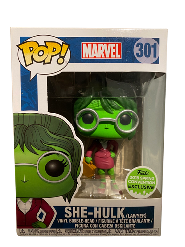 Funko - POP! - Marvel - She-Hulk #301 (Lawyer) (Spring Convention) - Vinyl Figure