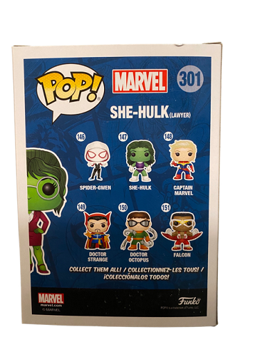 Funko - POP! - Marvel - She-Hulk #301 (Lawyer) (Spring Convention) - Vinyl Figure