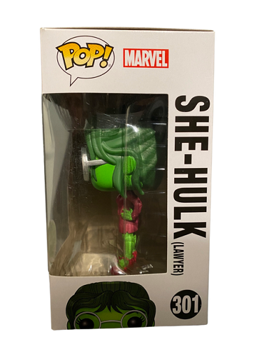 Funko - POP! - Marvel - She-Hulk #301 (Lawyer) (Spring Convention) - Vinyl Figure