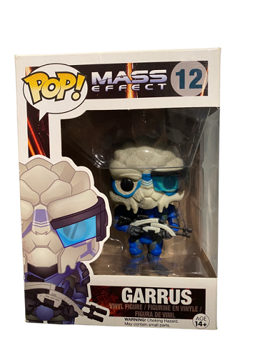 Funko - POP! - Jeux - Mass Effect - Garrus n° 12 - Figurine en vinyle