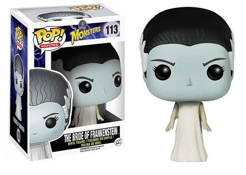 Funko - POP! - Movies - Monsters - The Bride of Frankenstein #113 (DMG) - Vinyl Figure